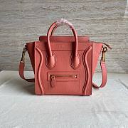 Celine Nano Luggage Orange Bag 20cm - 1