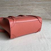 Celine Nano Luggage Orange Bag 20cm - 4