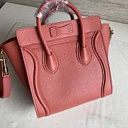 Celine Nano Luggage Orange Bag 20cm - 2