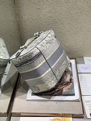 Dior Oblique Gray VANITY BAG - 3