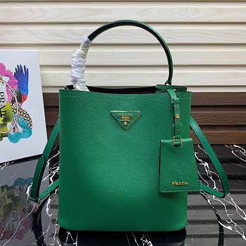 Prada Medium Saffiano Leather Green Bag