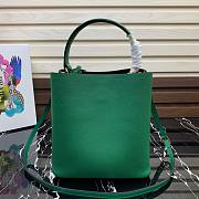 Prada Medium Saffiano Leather Green Bag - 2