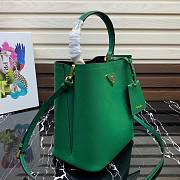 Prada Medium Saffiano Leather Green Bag - 3