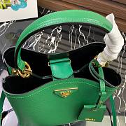 Prada Medium Saffiano Leather Green Bag - 4