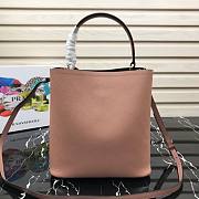 Prada Medium Saffiano Leather Beige Bag - 6