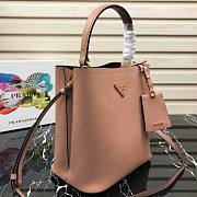 Prada Medium Saffiano Leather Beige Bag - 3