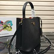 Prada Medium Saffiano Leather Black Bag - 6