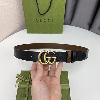Gucci 2 colors belt