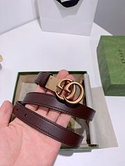 Gucci reverse belt  - 5