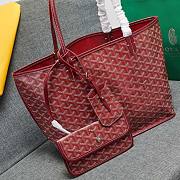 Goyard reversable red size GM / XXL - 2