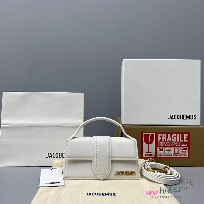 Jacquemus bamnino white bag 18cm - 1