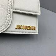 Jacquemus bamnino white bag 18cm - 6