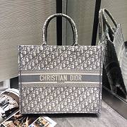 Dior Book Tote Grey Large - 1