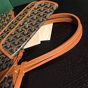 Goyard St Louis Tote GM Black/ Brown Bag - 4