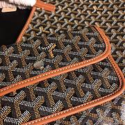 Goyard St Louis Tote GM Black/ Brown Bag - 5