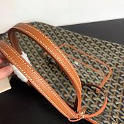 Goyard St Louis Tote XXL Brown/ Black Bag - 6