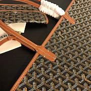 Goyard St Louis Tote XXL Brown/ Black Bag - 4