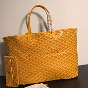 Goyard St Louis Tote XXL Yellow Bag - 4