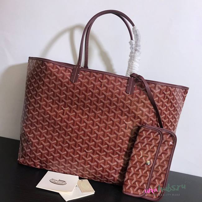 Goyard St Louis Tote XXL Red Bag - 1