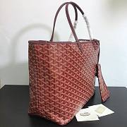 Goyard St Louis Tote XXL Red Bag - 4