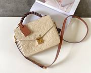 Louis Vuitton Monogram Empreinte Pochette Metis M43941 White - 1