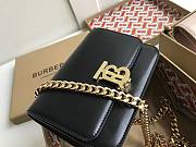 BURBERRY Small Leather TB Shoulder Bag  - 6