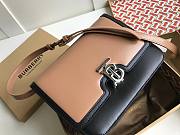 BURBERRY Medium Leather TB Shoulder Bag - 1