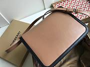 BURBERRY Medium Leather TB Shoulder Bag - 3