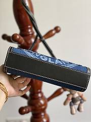 Burberry Mini Check Denim Leather Pocket Bag - 3