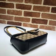 Gucci GG Marmont Mini Matelassé Black Shoulder Bag - 3