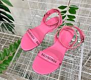 Balenciaga slippers pink - 1