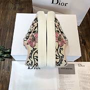 Dior embroided pink shoes - 6