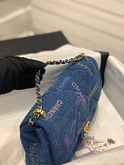 Chanel flap denim new bag - 5