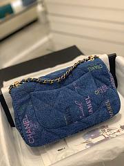 Chanel flap denim new bag - 4