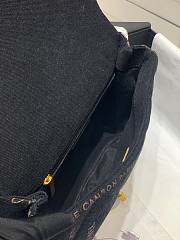 Chanel flap black denim new bag - 2