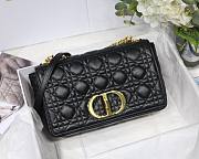 Dior Caro Medium Black Bag 25cm - 1