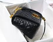 Dior Caro Medium Black Bag 25cm - 6