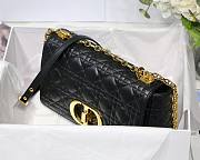 Dior Caro Medium Black Bag 25cm - 5