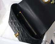 Dior Caro Medium Black Bag 25cm - 4