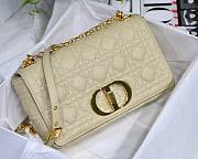 Dior Caro Medium Cream Bag 25cm - 6