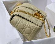 Dior Caro Medium Cream Bag 25cm - 3