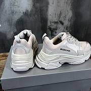 Balenciaga white-cream track shoes - 3