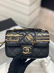 Chanel CF flap bag charms 2022 - 1