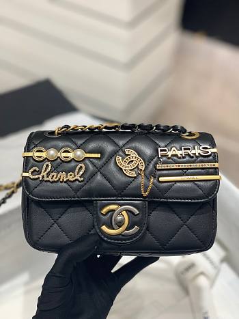 Chanel CF flap bag charms 2022
