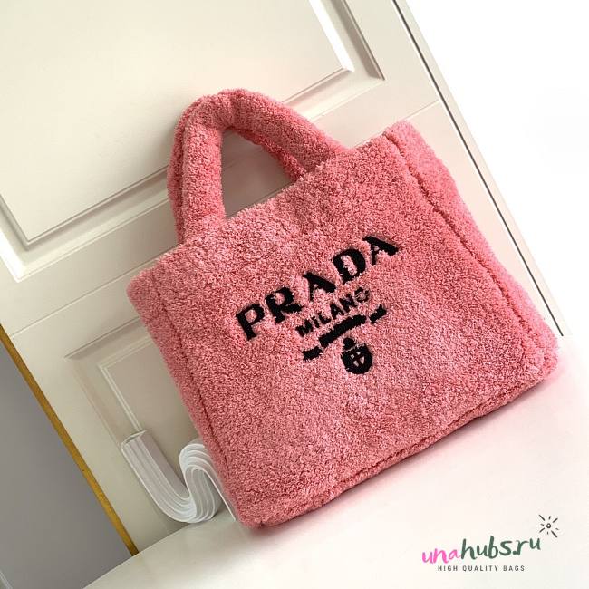  Prada Petal Pink Terry tote bag - 1