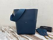 Celine Seau Sangle 23cm blue bag - 1