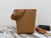 Celine Seau Sangle 23cm brown bag - 1