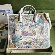 Gucci Tiger Medium Tote Bag White 687827 - 2