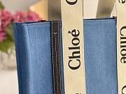 Chloe Small Woody Tote Bag  - 5