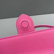 Jacquemus pink leather bag  - 4